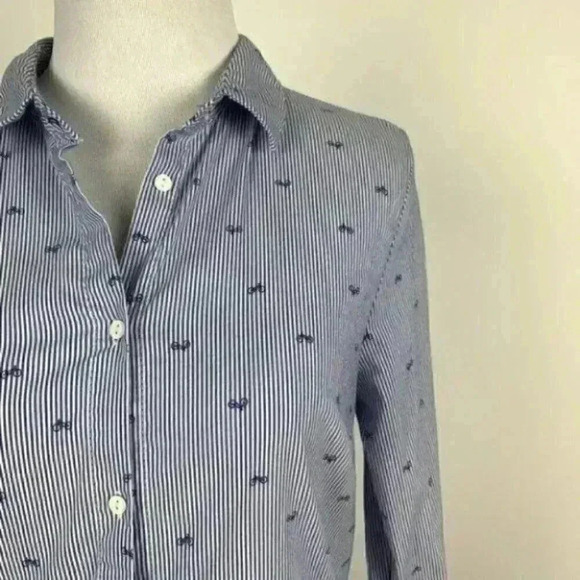 Zara Basic collection top M striped bicycle career - Picture 3 of 8